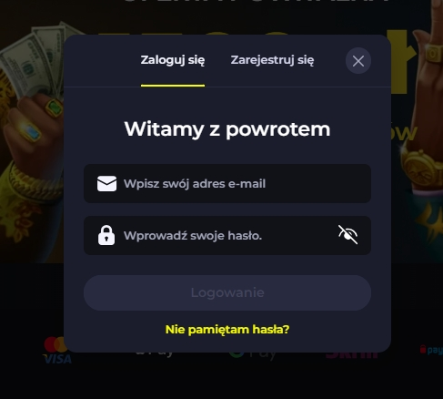 Wejście do BDMBet Casino